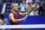 Carlos Alcaraz pictured at the 2025 US Open | Image Source: Getty